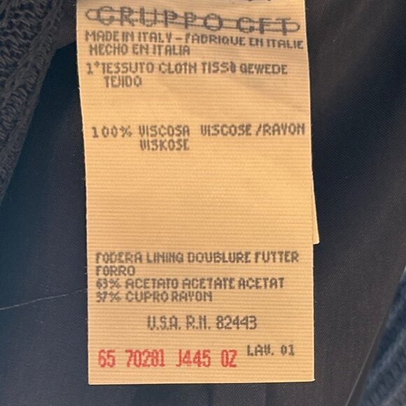 Vintage Joan Helpern Collection Woman's One Button Blazer in Size 6 Joan & David - Picture 7 of 8